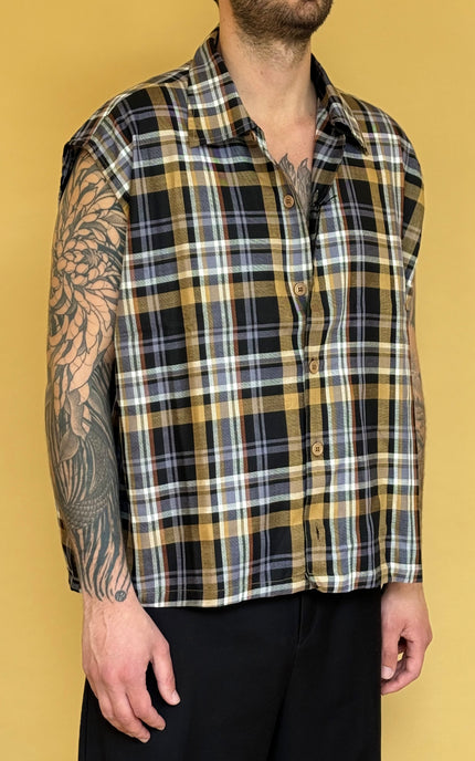 CAMICIA SMANICATA A FANTASIA