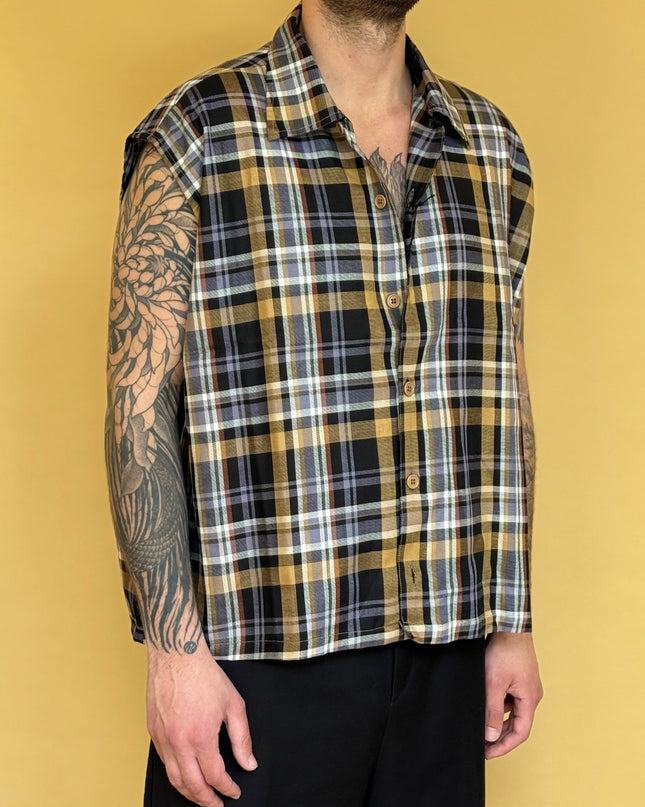 CAMICIA SMANICATA A FANTASIA
