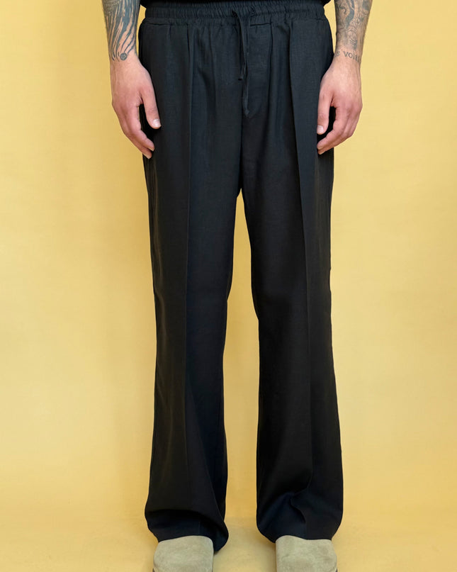 PANTALACCIO OVERSIZE IN LINO
