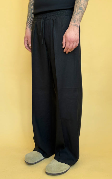PANTALACCIO OVERSIZE IN LINO