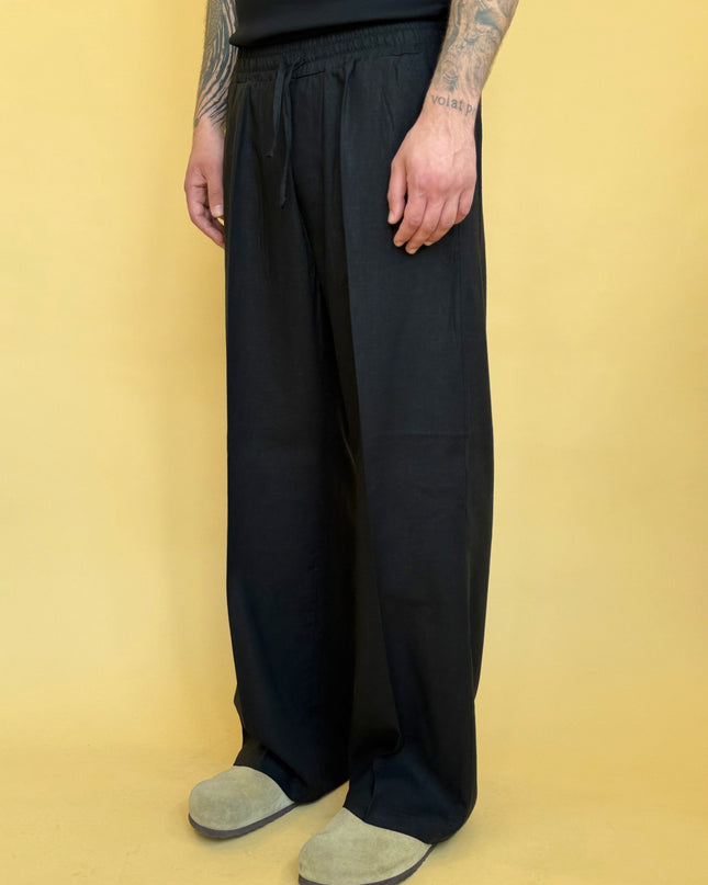 PANTALACCIO OVERSIZE IN LINO