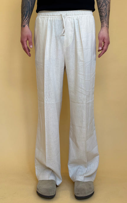 PANTALACCIO OVERSIZE IN LINO