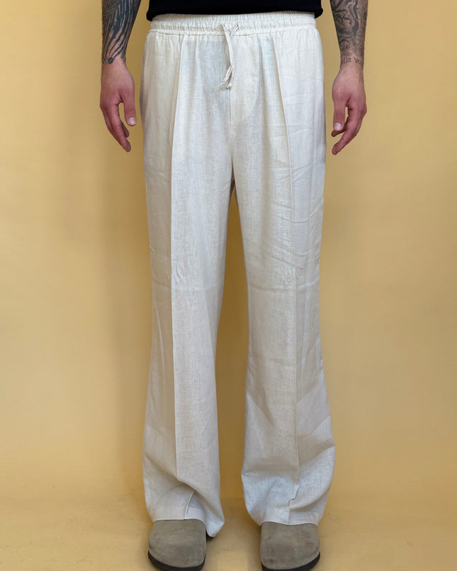 PANTALACCIO OVERSIZE IN LINO