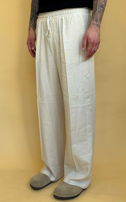 PANTALACCIO OVERSIZE IN LINO