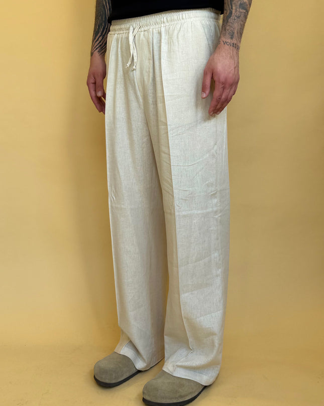 PANTALACCIO OVERSIZE IN LINO