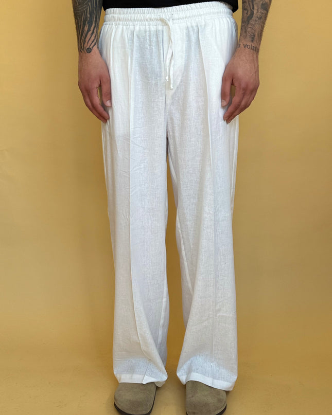 PANTALACCIO OVERSIZE IN LINO