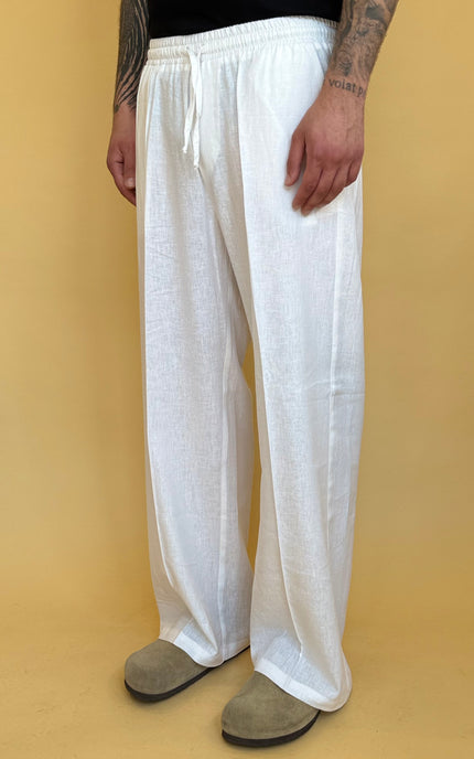 PANTALACCIO OVERSIZE IN LINO
