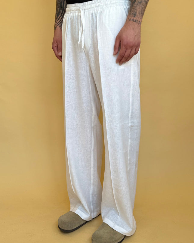 PANTALACCIO OVERSIZE IN LINO