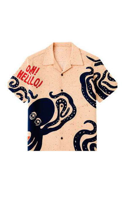 CAMICIA A FANTASIA HELLO