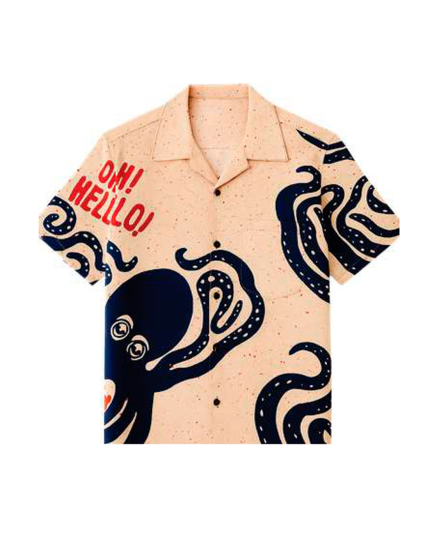 CAMICIA A FANTASIA HELLO