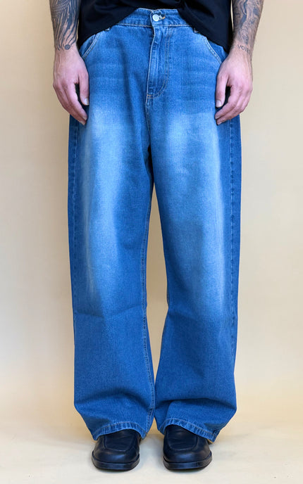 BAGGY FIT DENIM STONE WASH
