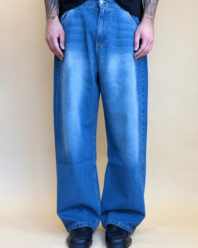 BAGGY FIT DENIM STONE WASH