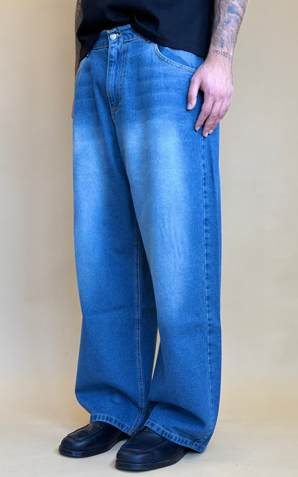 BAGGY FIT DENIM STONE WASH