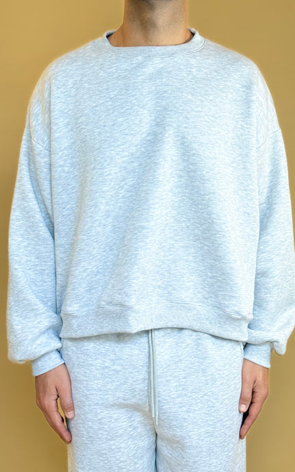 CROP CREWNECK HOODIE - DA COMPLETO