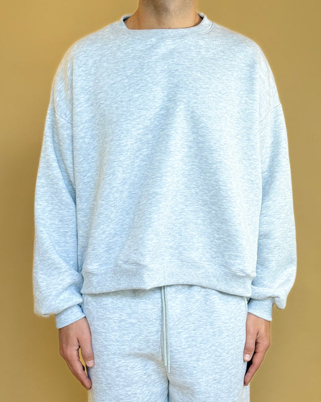 CROP CREWNECK HOODIE - DA COMPLETO