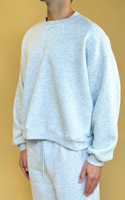 CROP CREWNECK HOODIE - DA COMPLETO