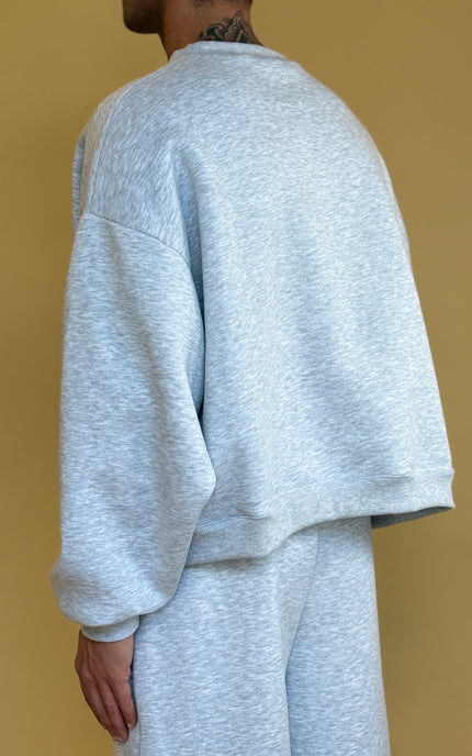 CROP CREWNECK HOODIE - DA COMPLETO