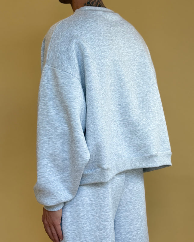 CROP CREWNECK HOODIE - DA COMPLETO