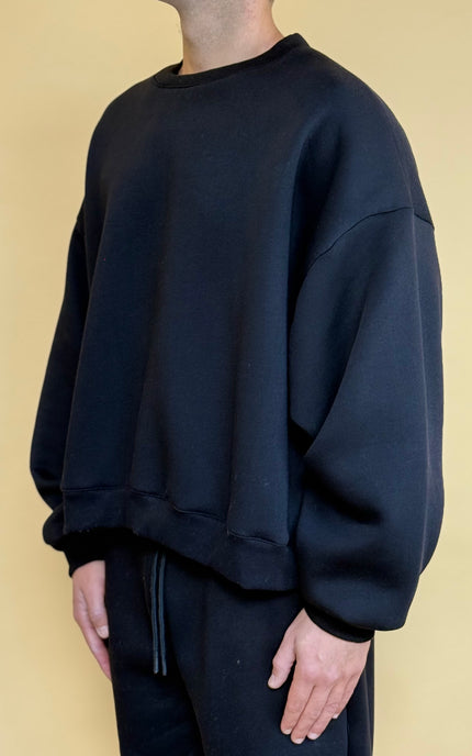 CROP CREWNECK HOODIE - DA COMPLETO