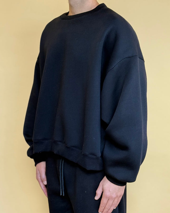 CROP CREWNECK HOODIE - DA COMPLETO