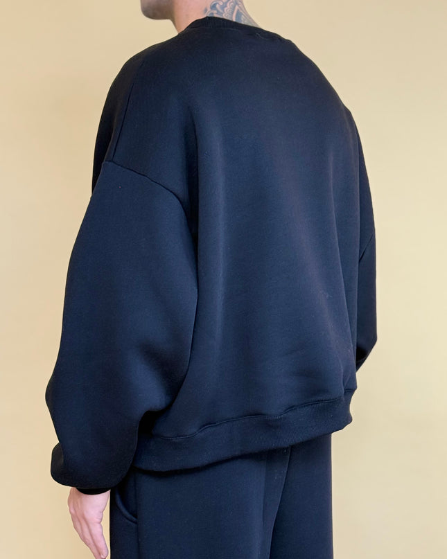 CROP CREWNECK HOODIE - DA COMPLETO