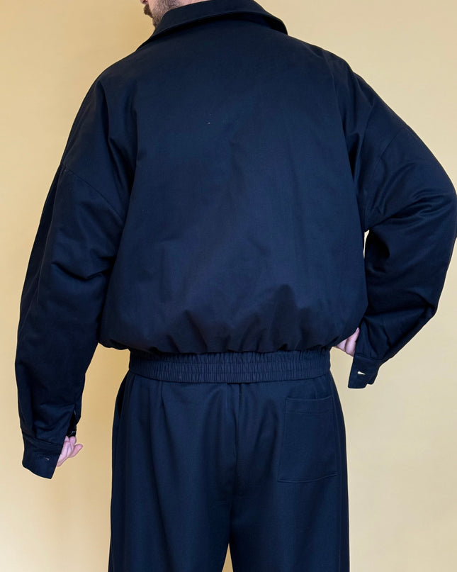 GABARDINE BOMBER JACKET