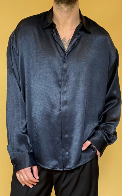 CAMICIA EFFETTO RASO