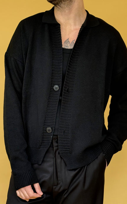 CARDIGAN/CAMICIA IN MAGLIA