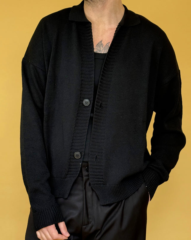CARDIGAN/CAMICIA IN MAGLIA