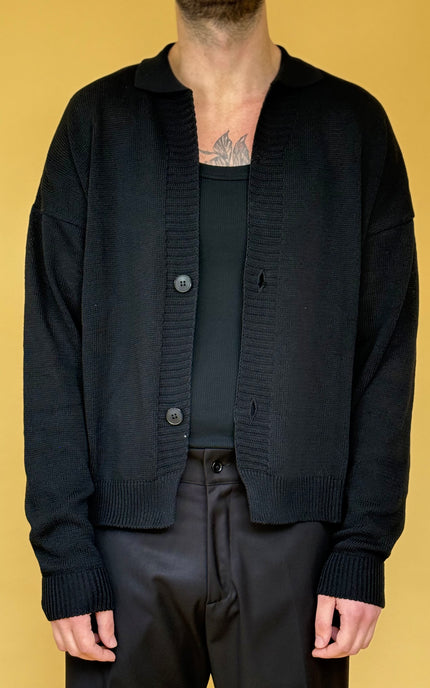 CARDIGAN/CAMICIA IN MAGLIA