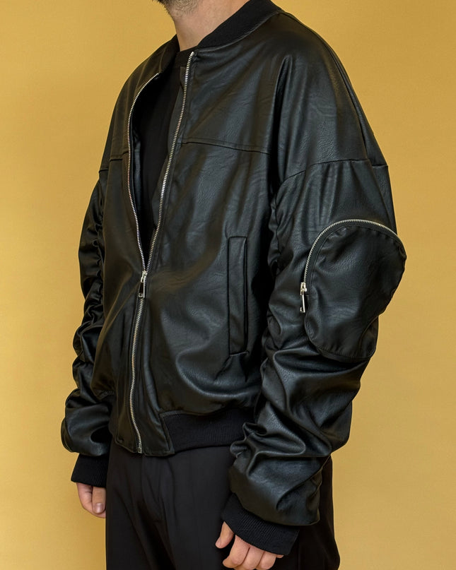 ECO BOMBER DRAPPEGGIATO