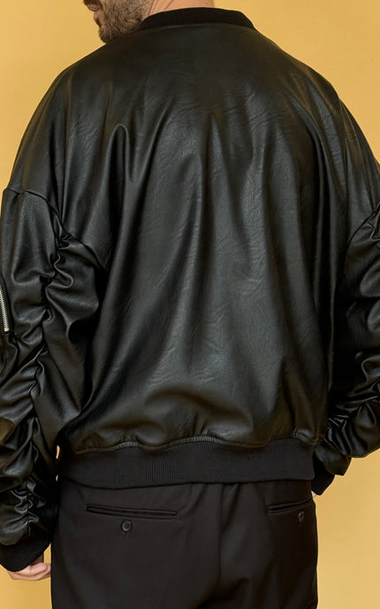 ECO BOMBER DRAPPEGGIATO