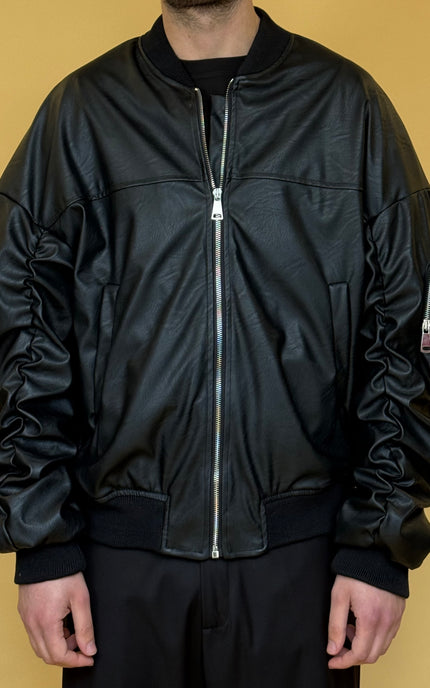 ECO BOMBER DRAPPEGGIATO