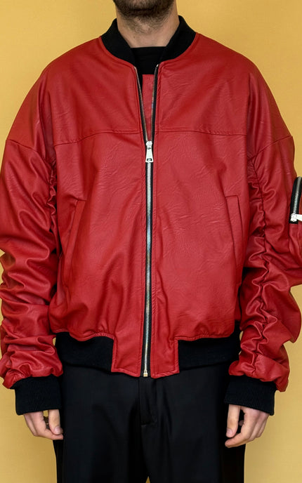 ECO BOMBER DRAPPEGGIATO