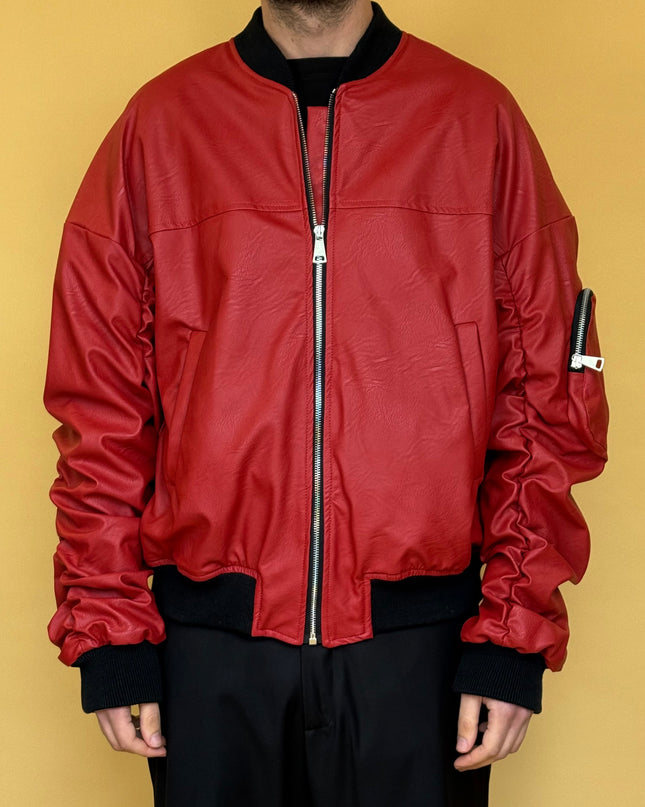 ECO BOMBER DRAPPEGGIATO