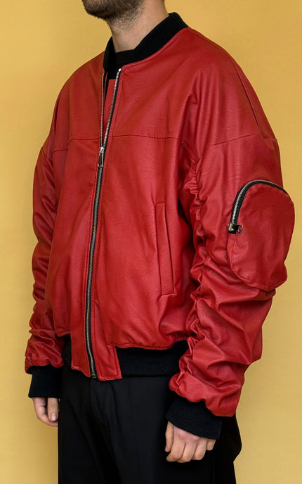 ECO BOMBER DRAPPEGGIATO