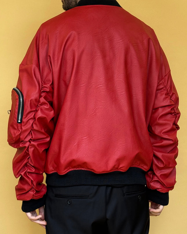 ECO BOMBER DRAPPEGGIATO
