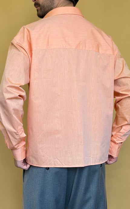 CAMICIA CROP 100% COTONE - TINTA UNITA