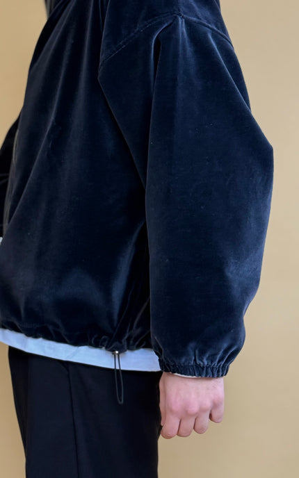 HOODIE DOUBLE FIT IN CINIGLIA